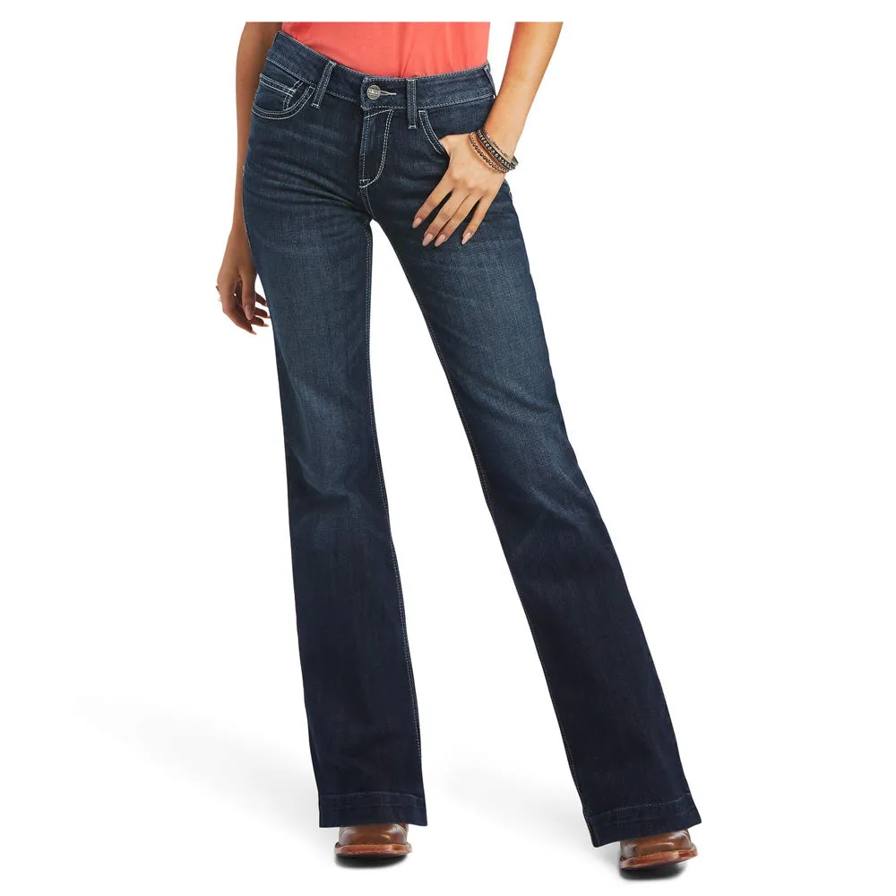 10040806 Ariat Women's Perfect Rise Alisa Trouser Jean - Missouri