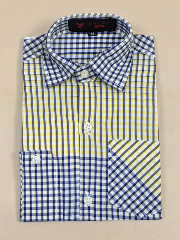 2 Yrs - 14 Yrs Multicolor Formal Shirt for Boys BFS01