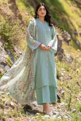 3PC Embroidered Unstitched Cambric Suit KSDE-2821