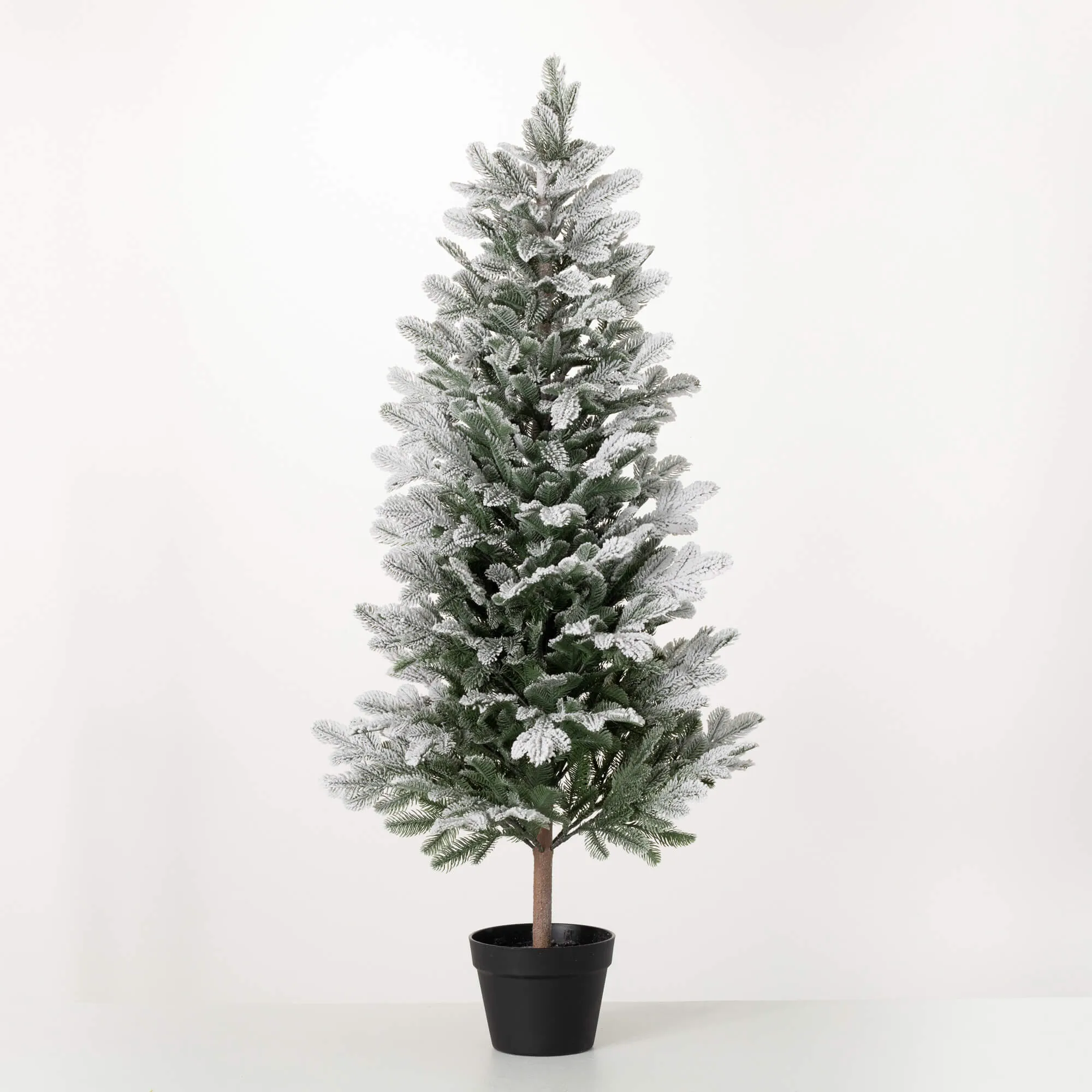 4' Potted Snowy Pine Tree