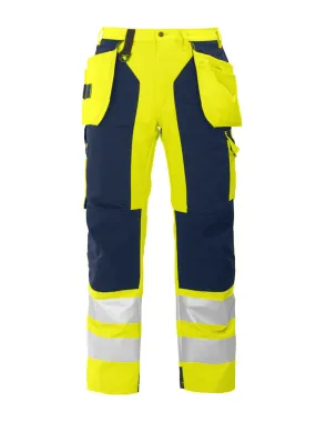 6506 Pro-Job Mens Hi-Vis Class 2 Trousers