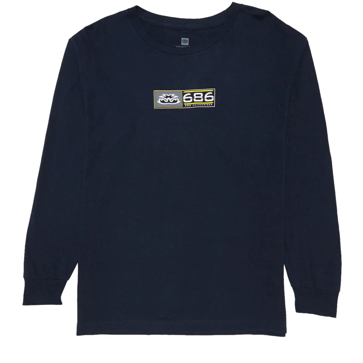 686 2001 Main Long Sleeve T-Shirt - Navy