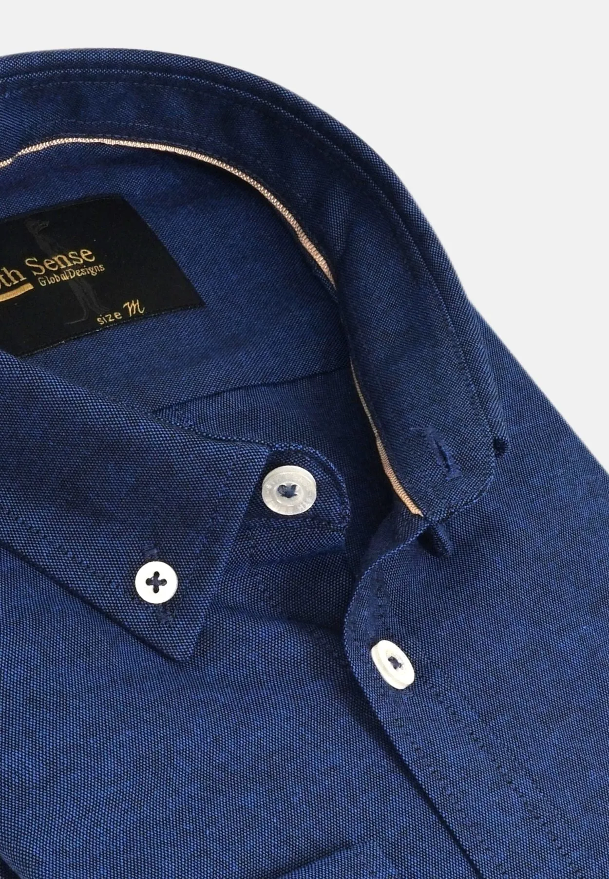 6th Sense BD Oxford Long Sleeve Shirt #5 - Navy