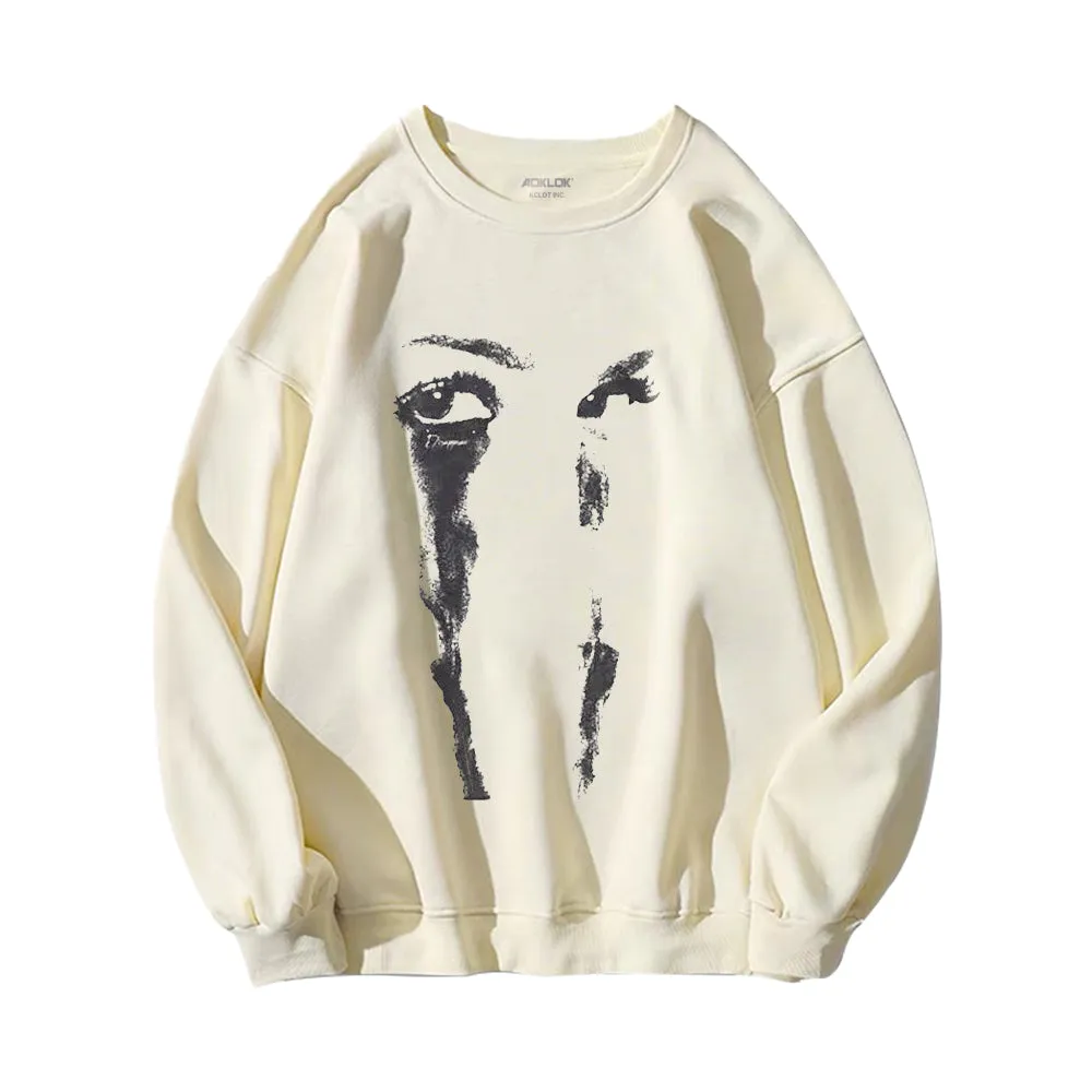 A Crying Woman Sweatshirt