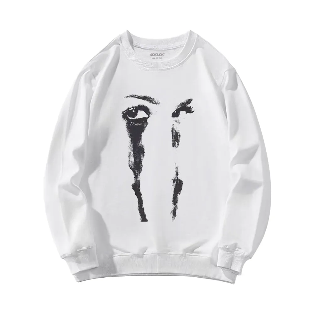 A Crying Woman Sweatshirt