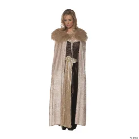 Adult Beige Renaissance Cape