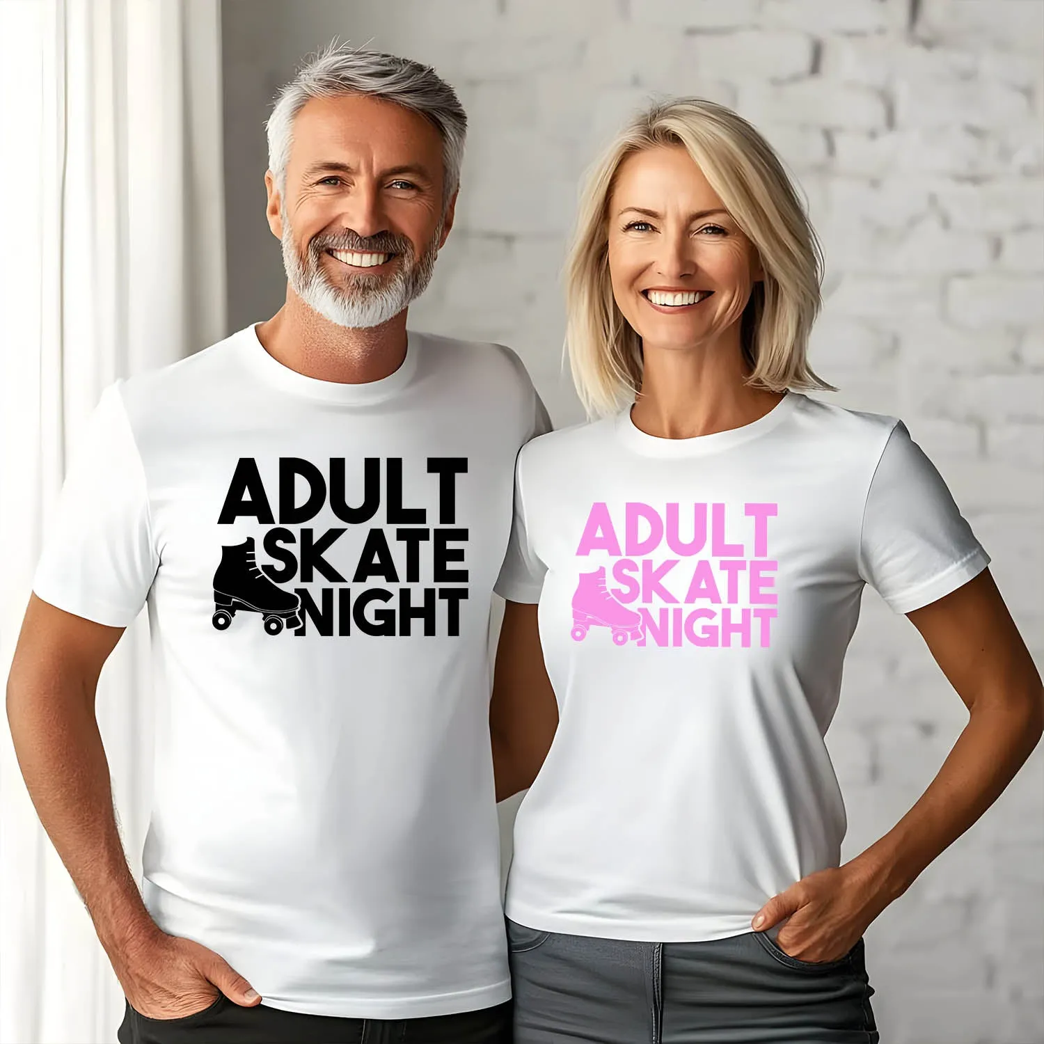 Adult Skate Night -  Adult Unisex Short Sleeve T-Shirt