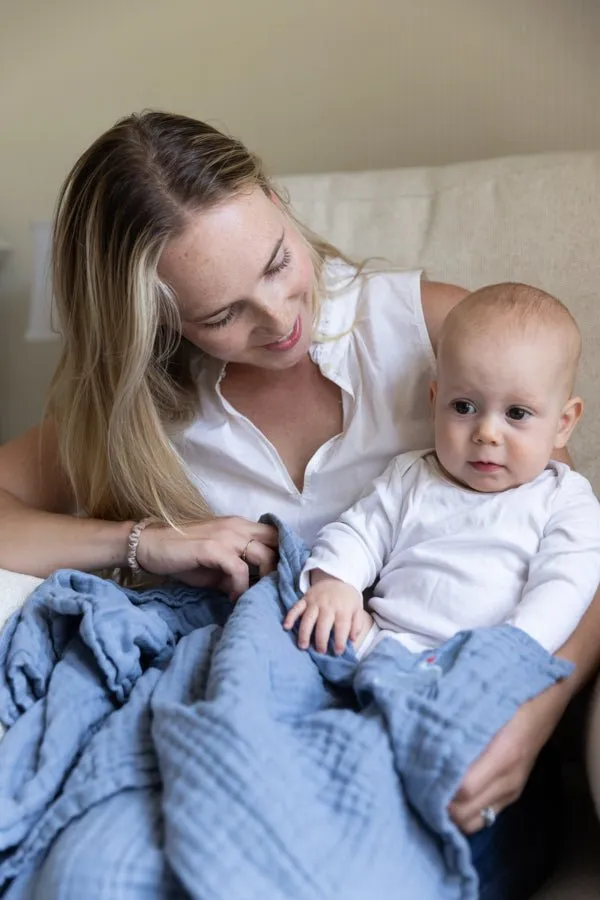 All-Season Organic Muslin Mini Blankets