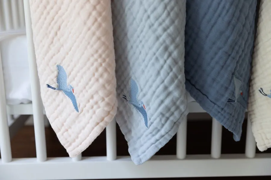 All-Season Organic Muslin Mini Blankets