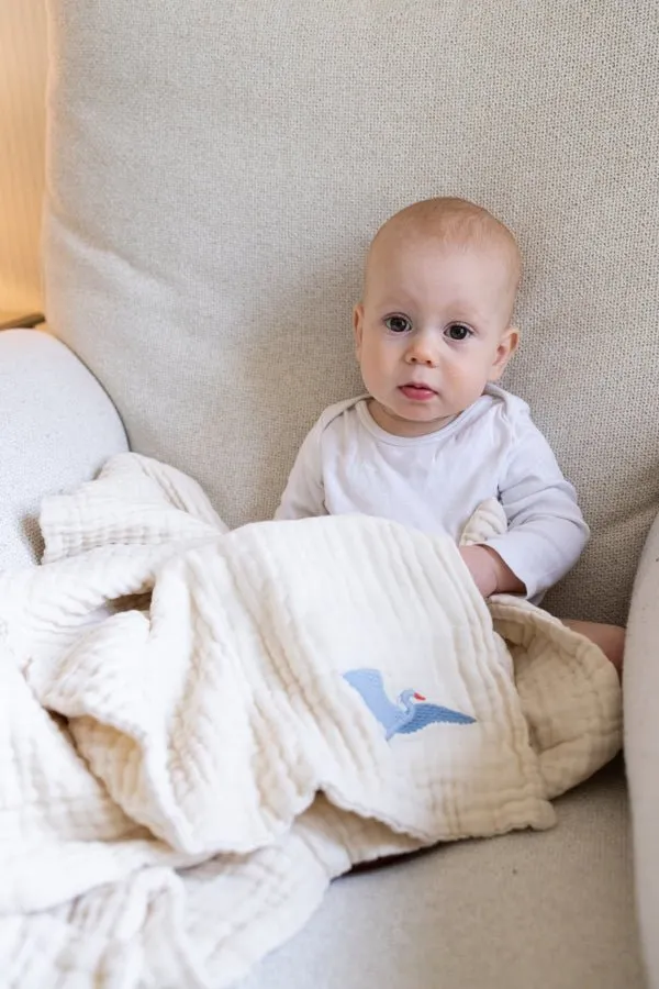 All-Season Organic Muslin Mini Blankets