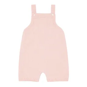 baby pink knit overall