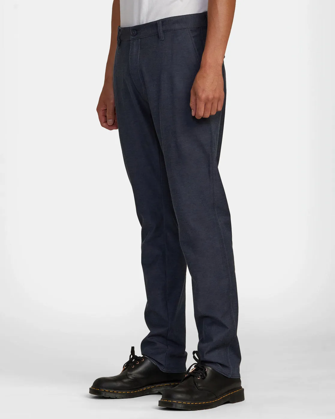 Back In Tech Chinos - Denim Heather