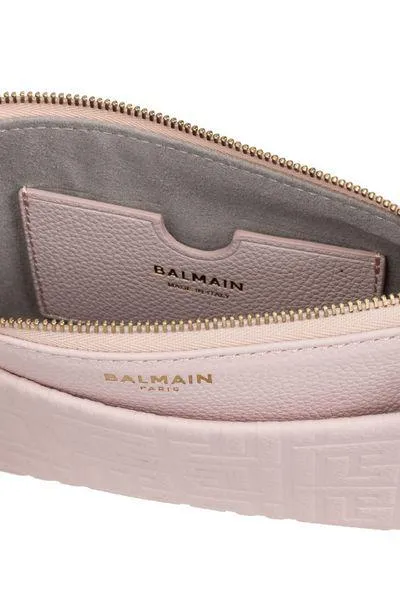 BALMAIN Chic Zip Mini Handbag