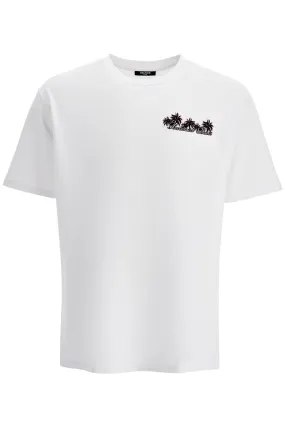 BALMAIN Club Graphic Back Print Tee