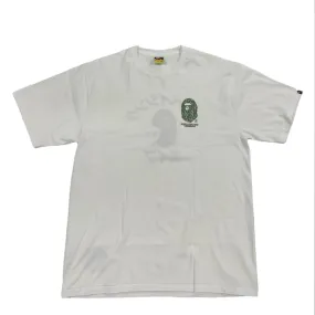 Bape World Gone Mad Tee White