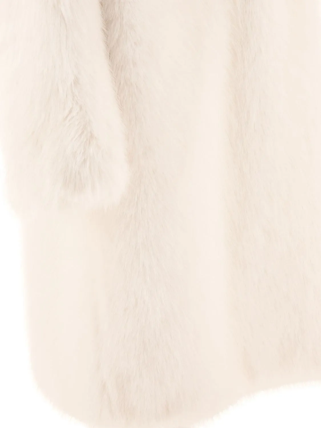 BB COUTURE Winter White Faux Fur Jacket