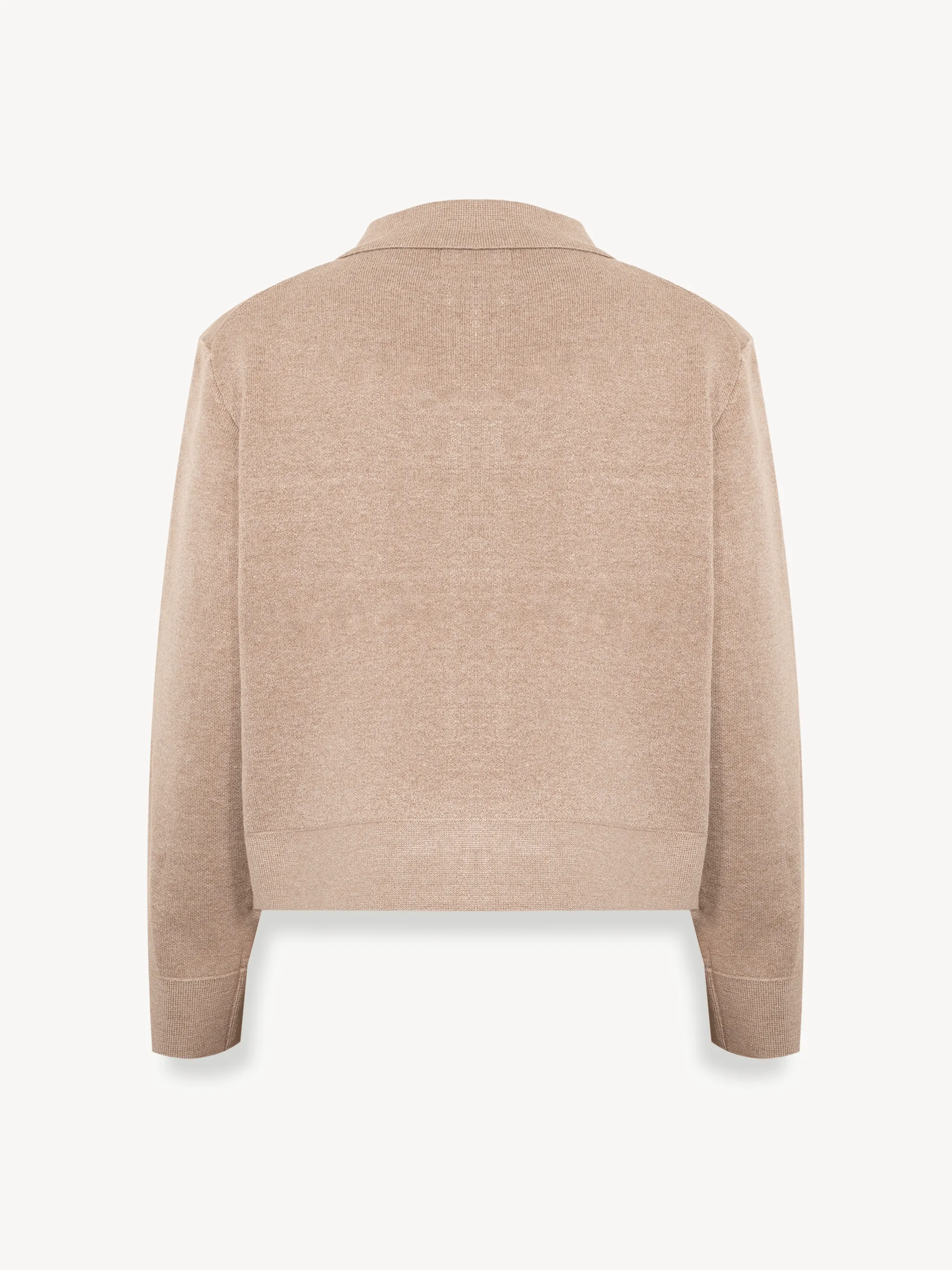 Beige Eather Cardigan