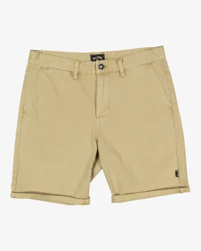 Billabong Wave Wash Twill Shorts - Desert