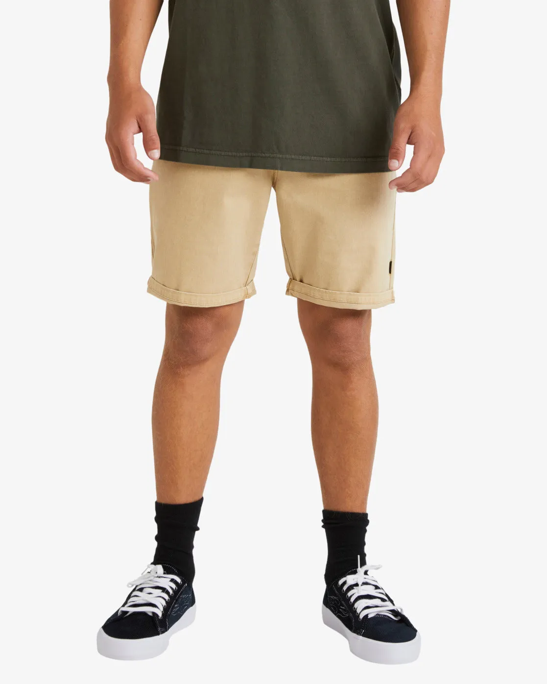 Billabong Wave Wash Twill Shorts - Desert