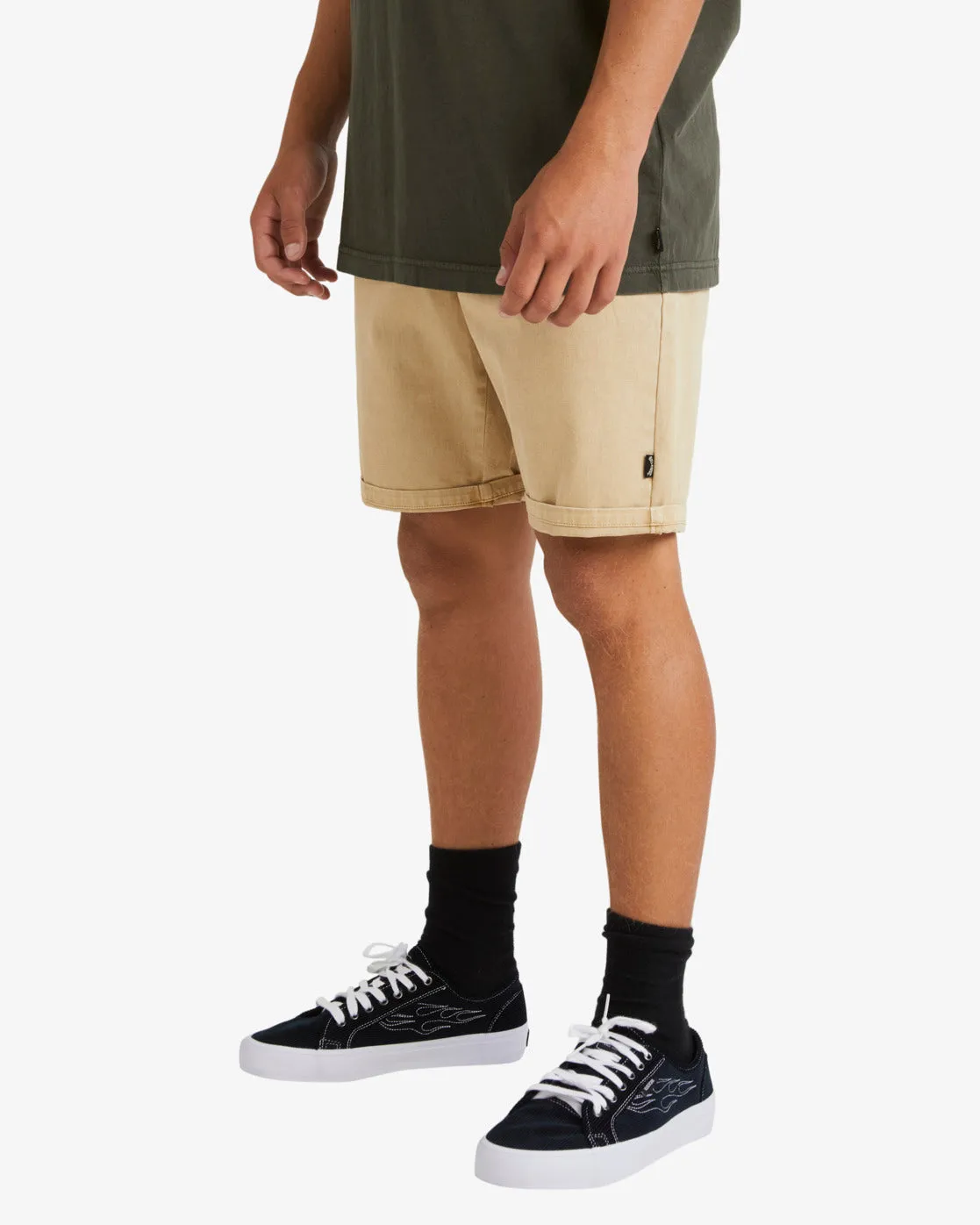 Billabong Wave Wash Twill Shorts - Desert