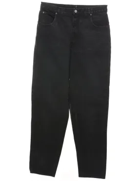 Black Tapered Jeans - W30 L29