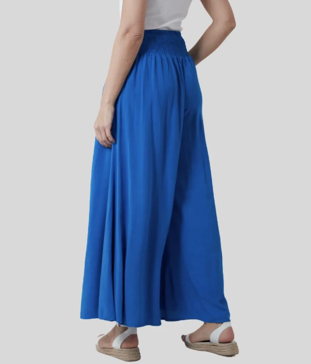 Blue Culotte Trousers