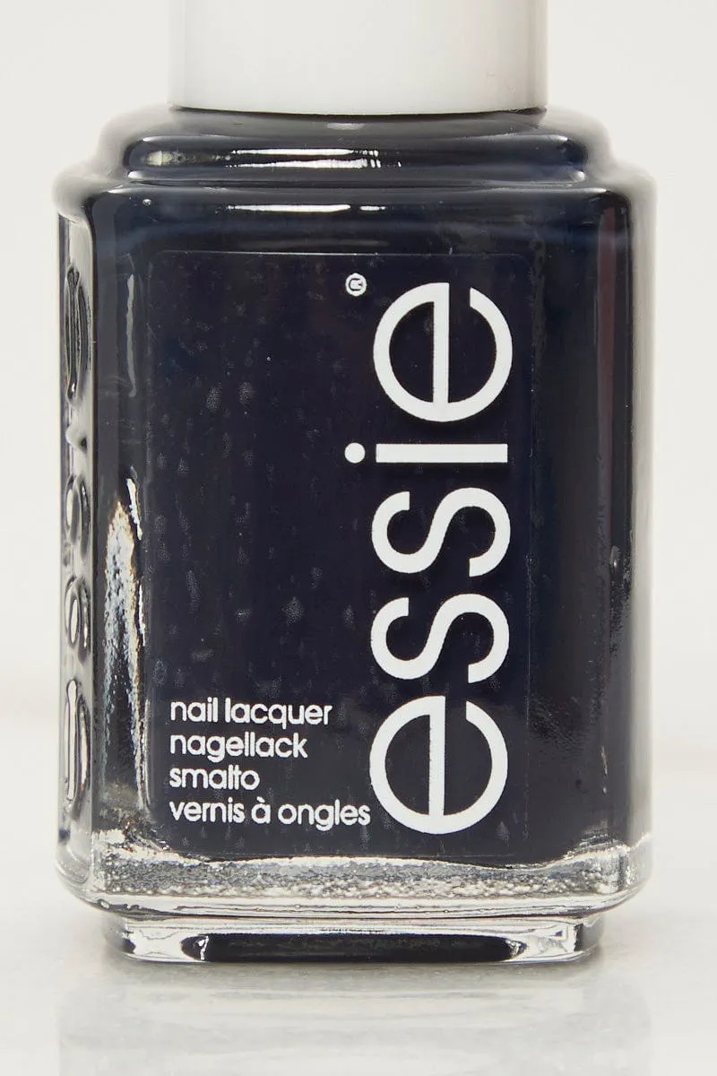 Blue Essie Nail Polish Bobbing For Baubles 201