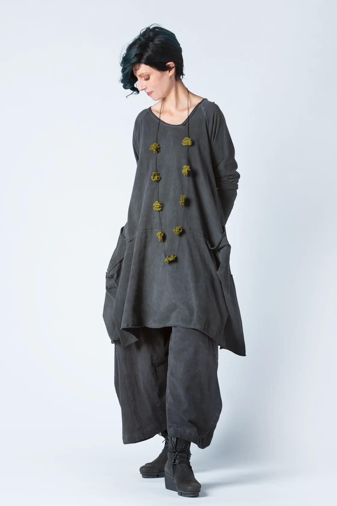 Bolzano Tunic in Grey Stonewash Tokyo