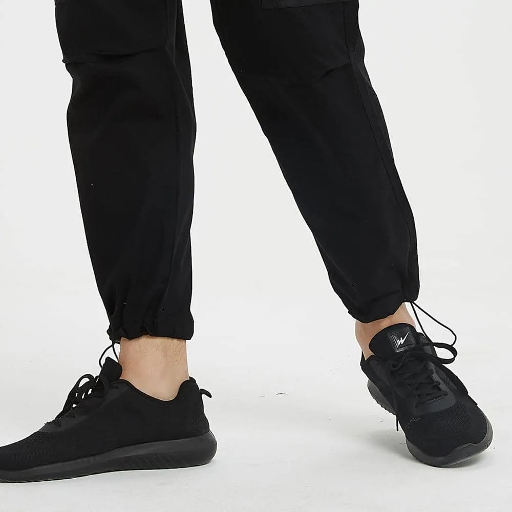 Boysnextdoor 3 Way Patchwork Cargo Chino Pants Black