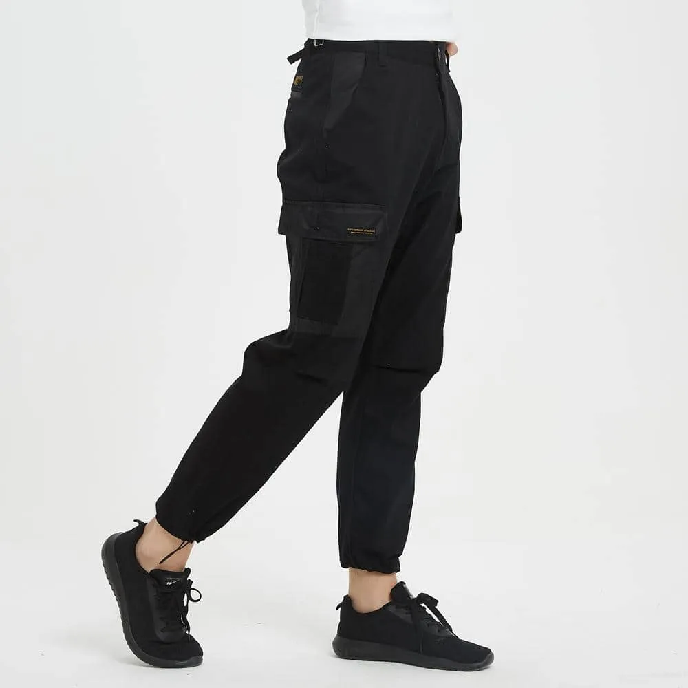 Boysnextdoor 3 Way Patchwork Cargo Chino Pants Black