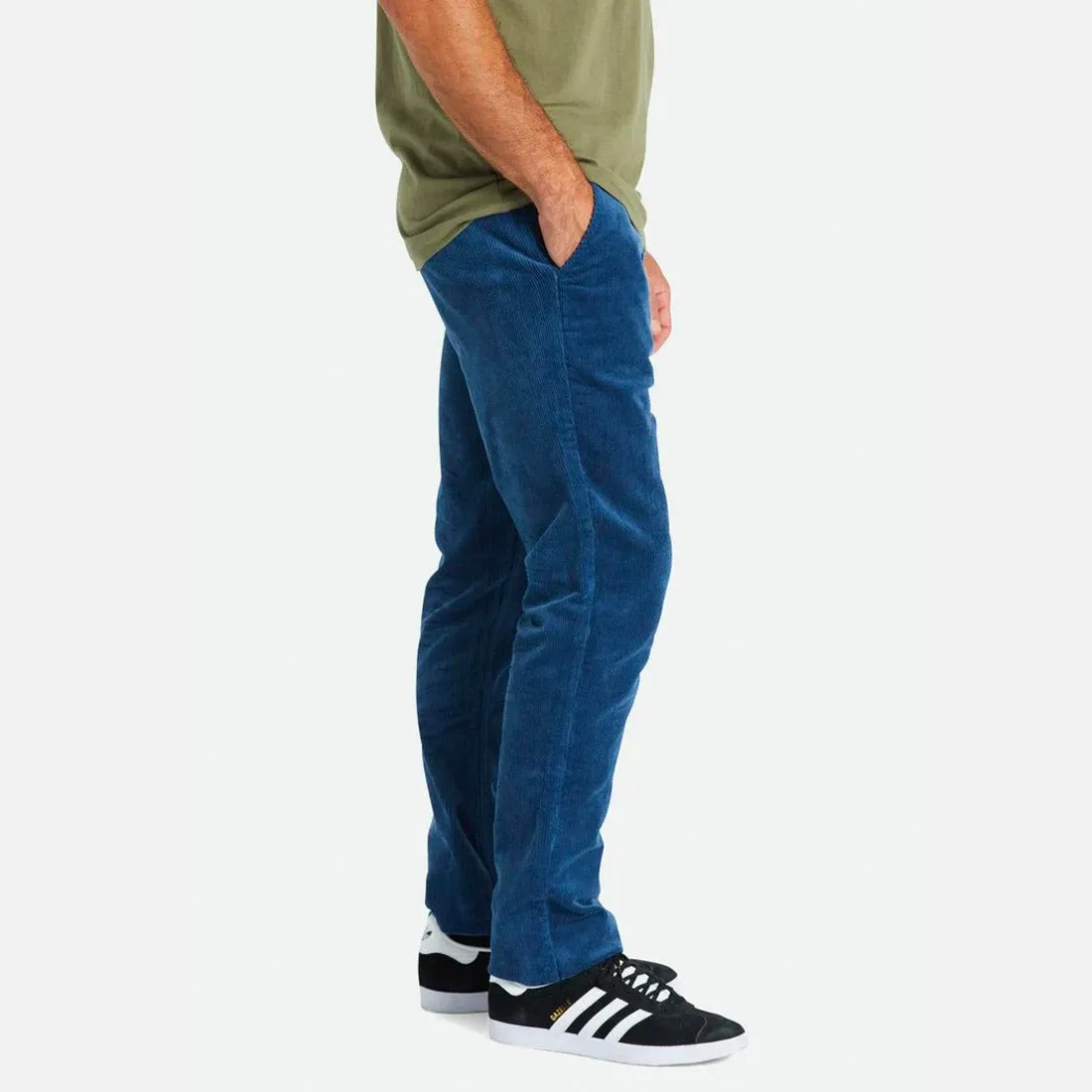 BRIXTON Choice Chino Pant - Joe Blue Cord