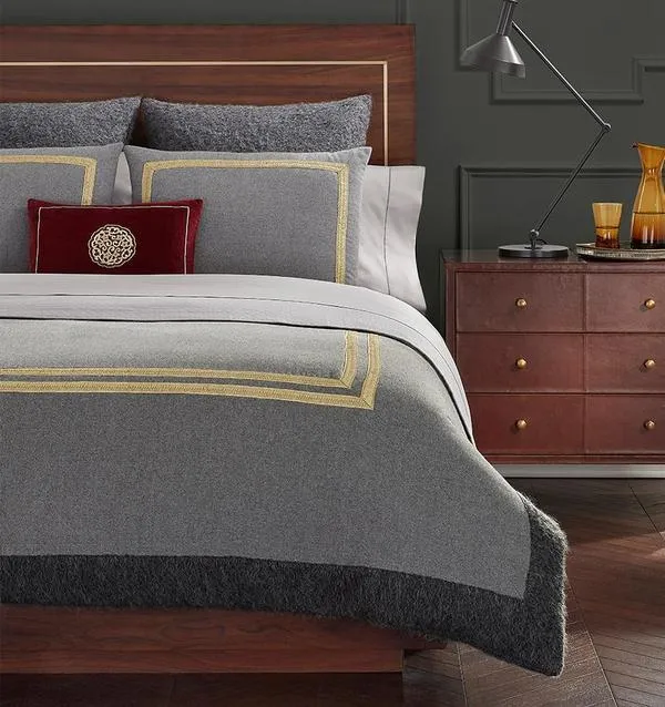 Cadetto Grey Bedding by Sferra | Limited Edition