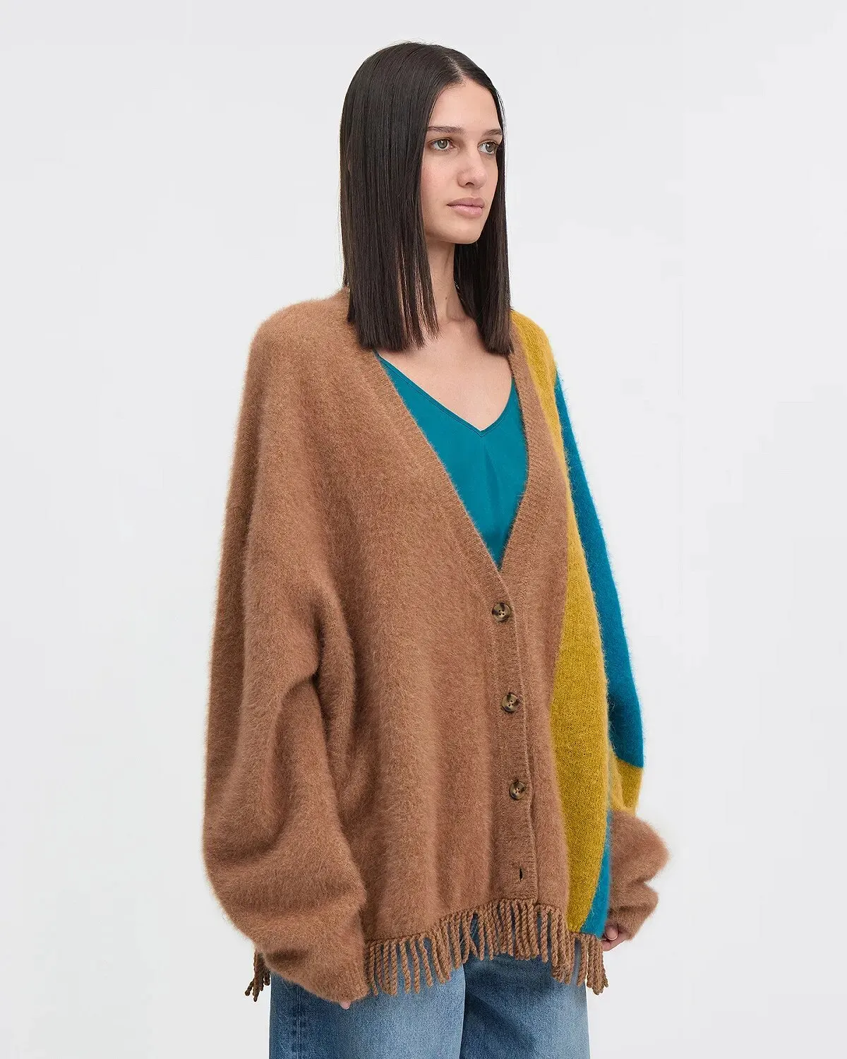 CARDIGAN CON FRANGE