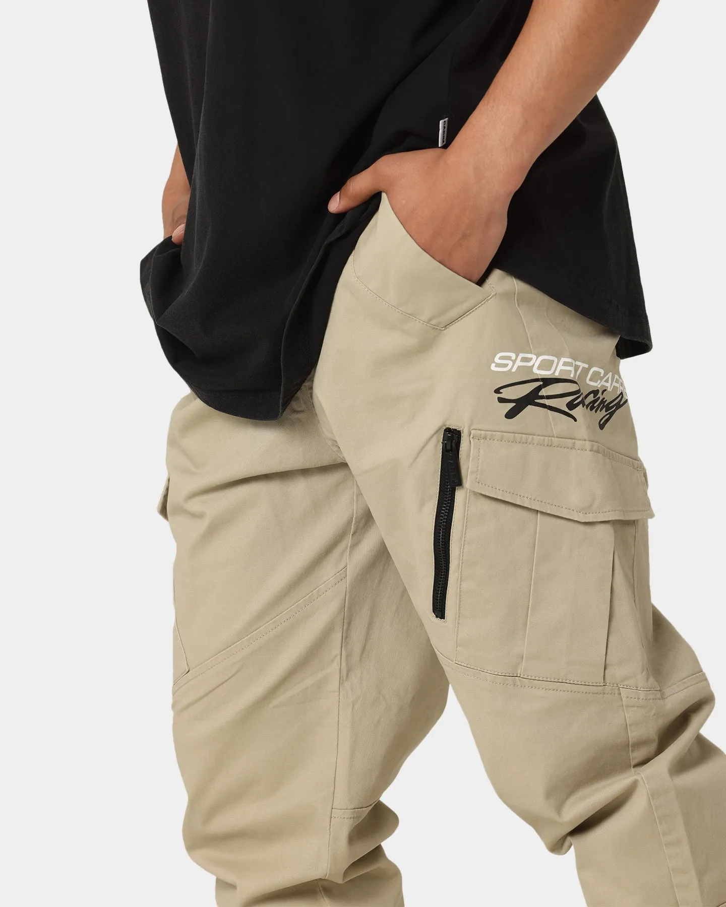 Carre Automobile Evo Cargo Joggers Stone