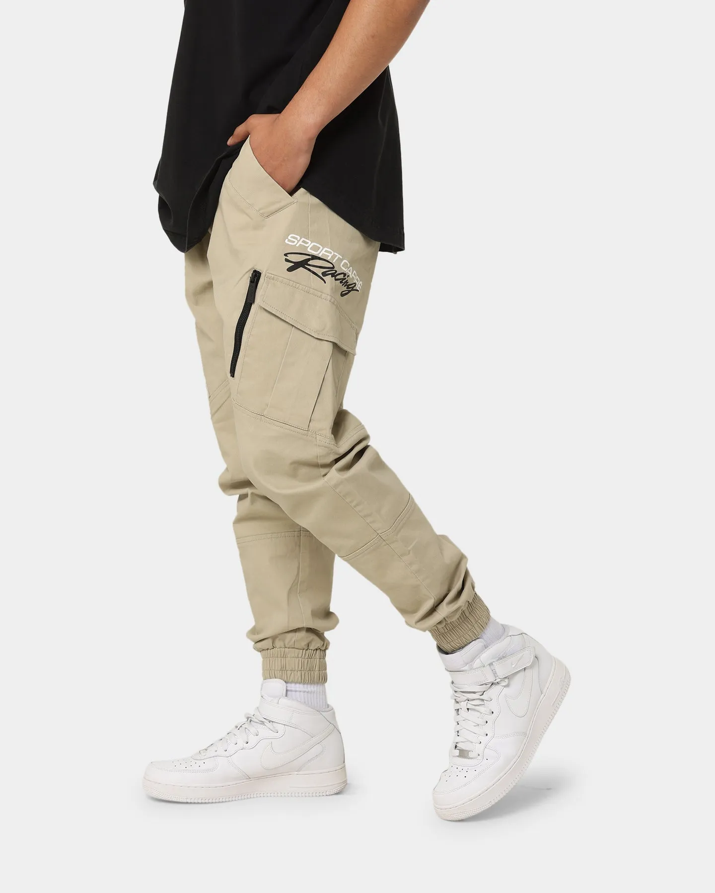 Carre Automobile Evo Cargo Joggers Stone