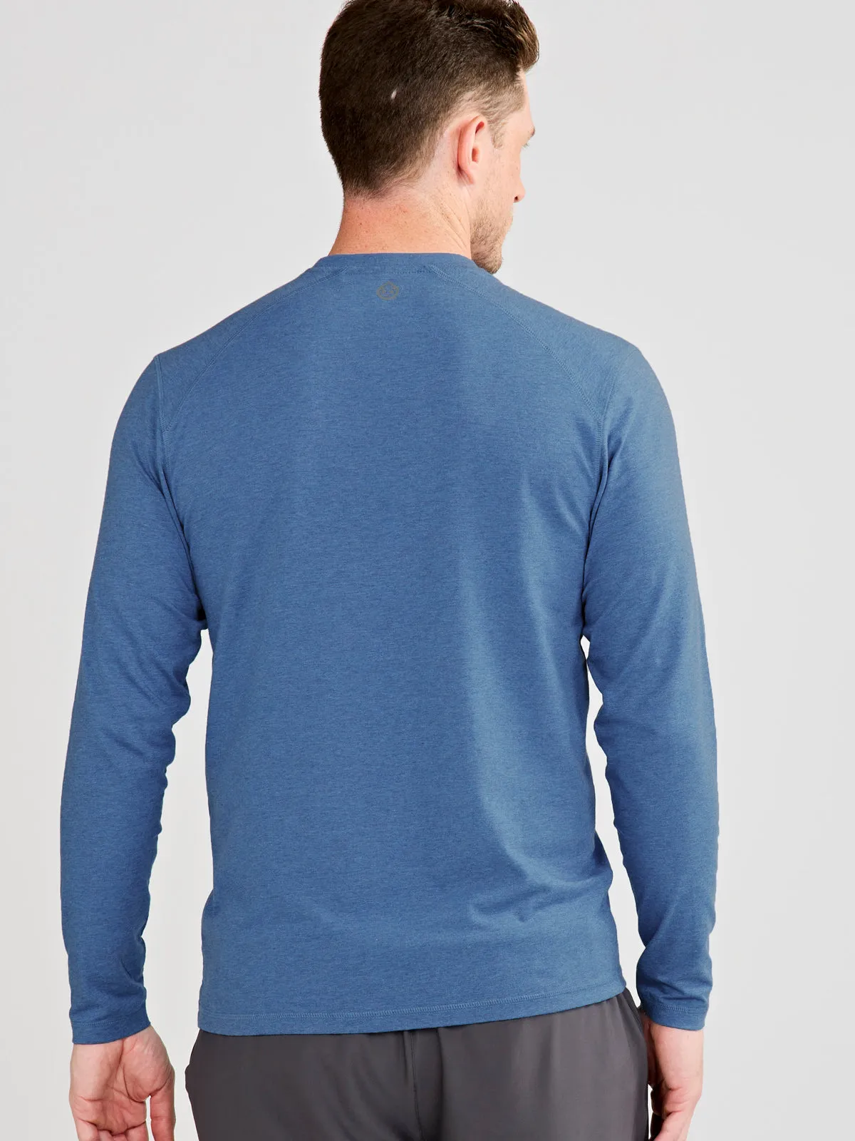 Carrollton Long Sleeve Fitness T-Shirt Jaspe