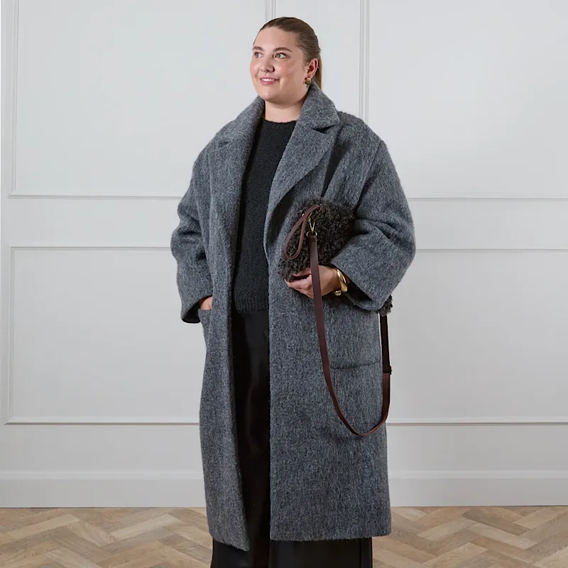 Chalk - Sienna Coat Charcoal