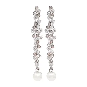 Cherry Blossom Sweet 18k Long Earring