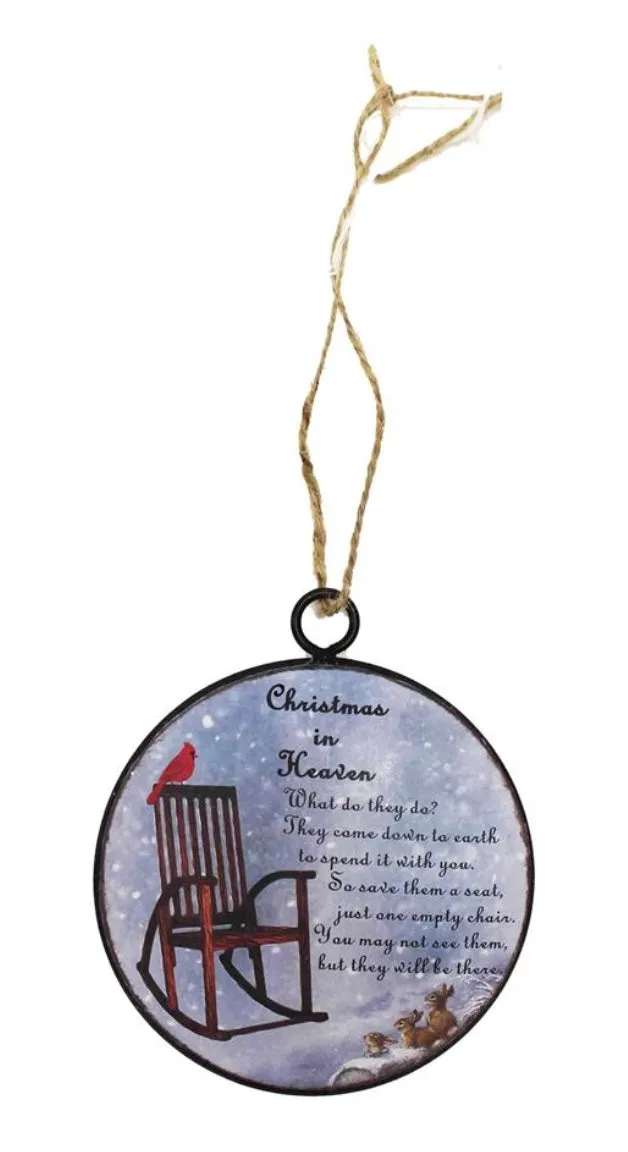 christmas in heaven cardinal | ornament