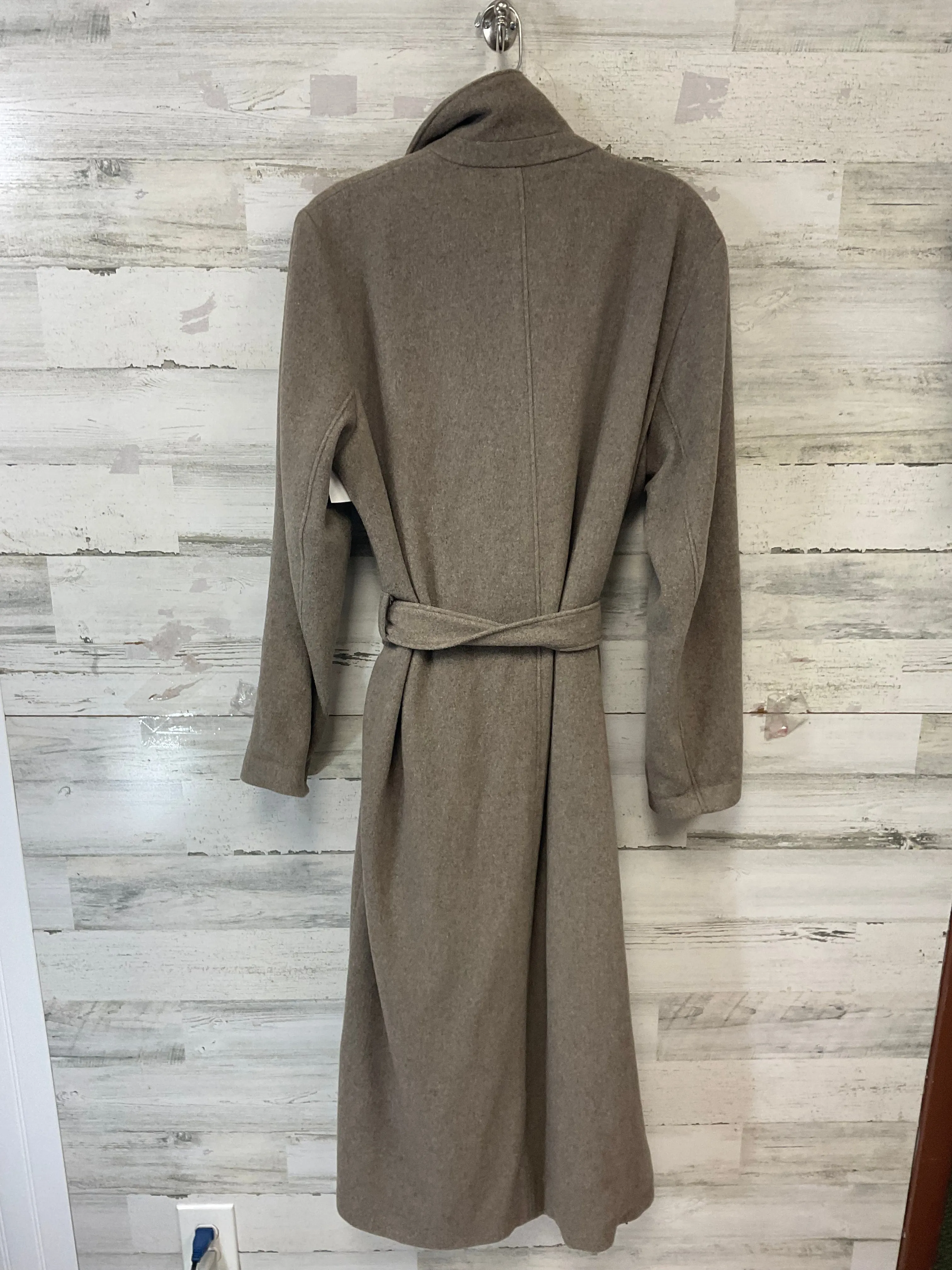 Coat Wool by SAMSOE In Brown, Size: L