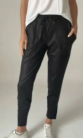 Coated Zip Jogger