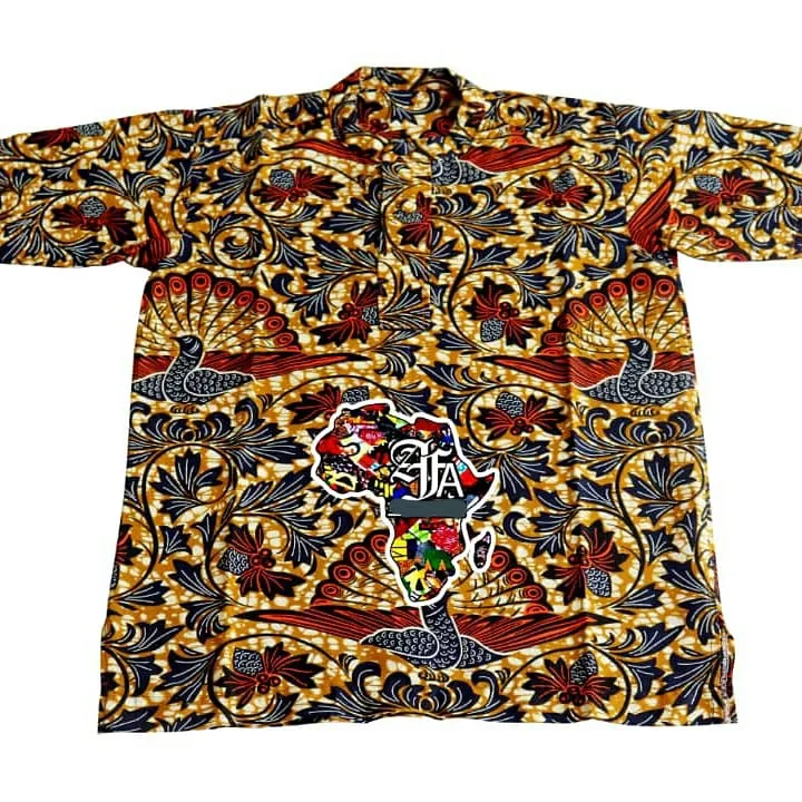 Come Away With Me Ankara Shirt