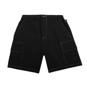 Contrast Stitch Cargo Shorts