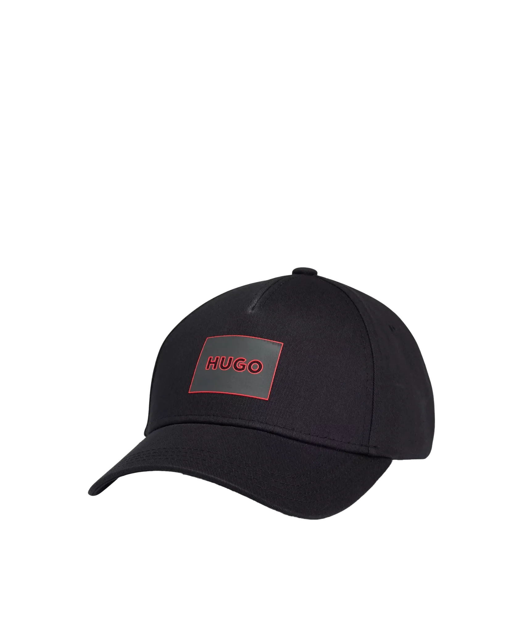 Cotton-twill Cap With Logo Label - Black