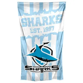 Cronulla Sharks Cape Flag