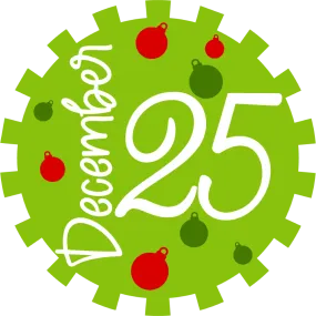 December 25th Sign, Holiday Sign, Christmas Sign, Wreath Supplies, Wreath Center