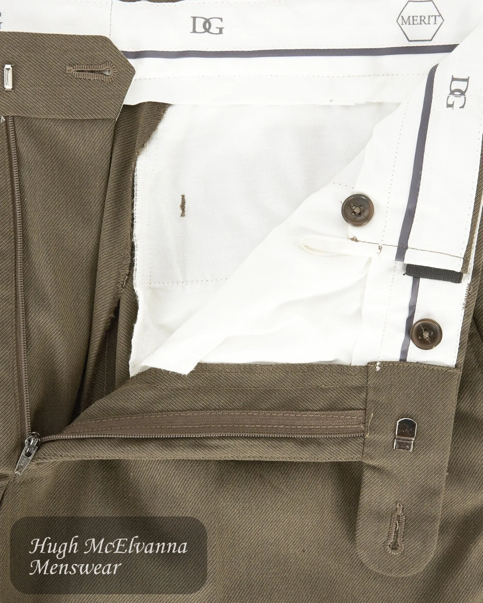 DGs Merit TAUPE Stretch Trouser 71686/43