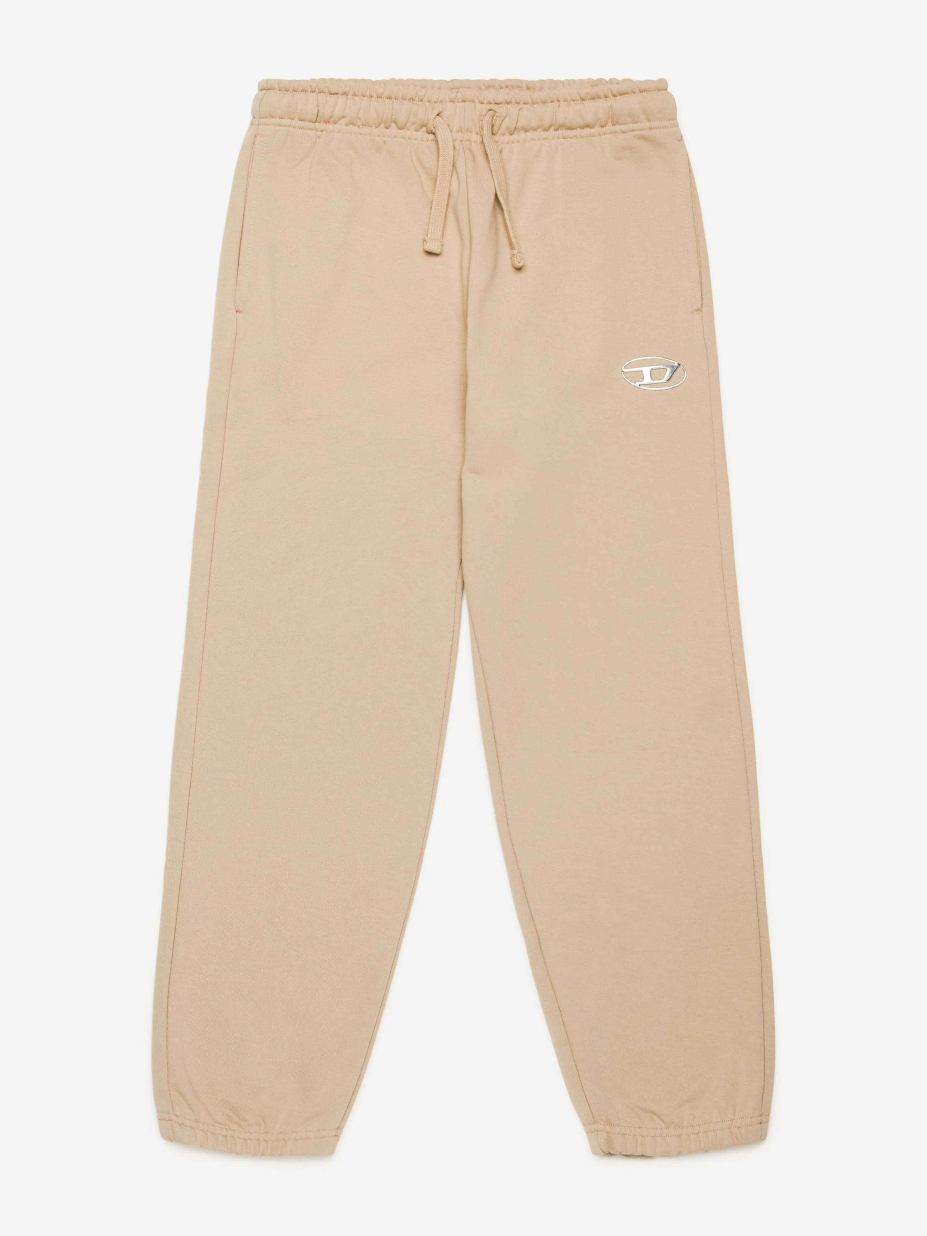 Diesel Kids Logo Joggers in Beige