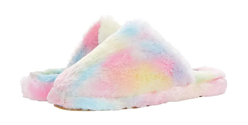 Dirty Laundry Women's Come Out Faux Fur Slippers