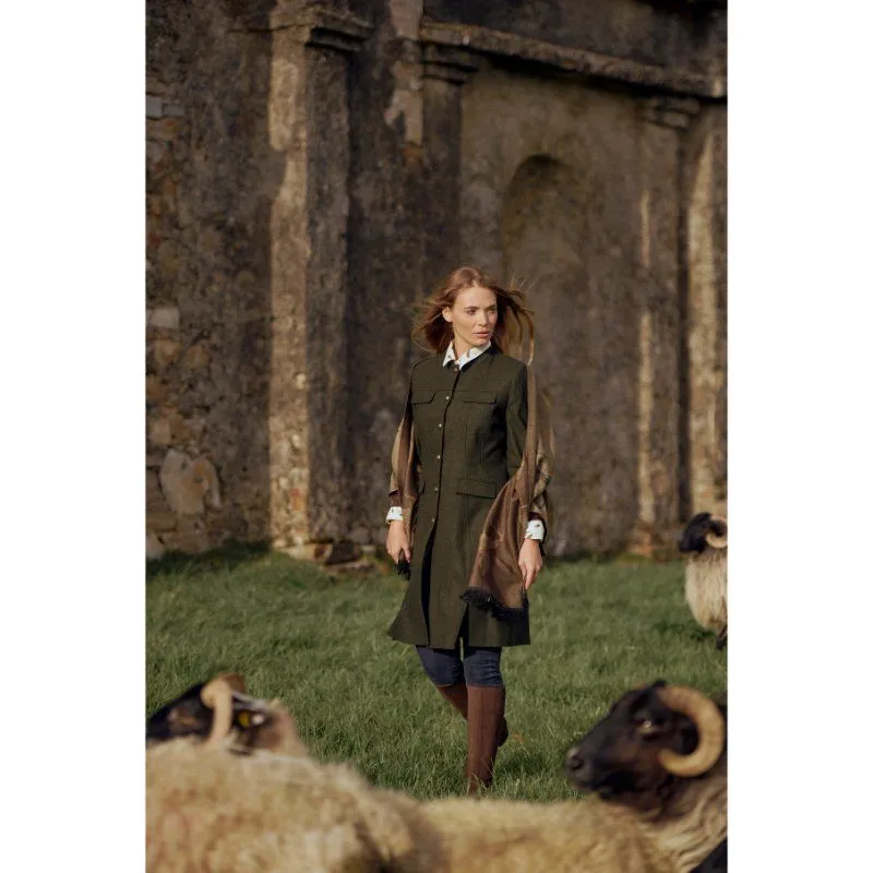 Dubarry Coolepark Ladies Military Loden Coat - Loden